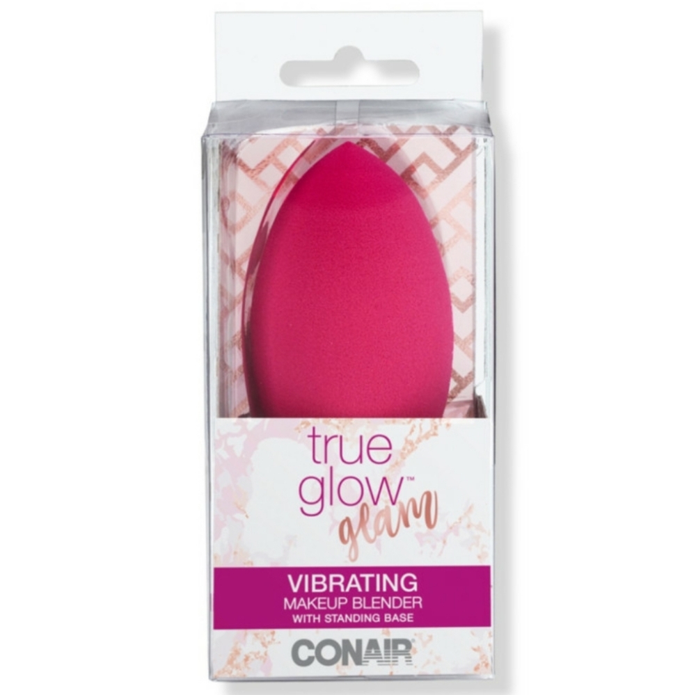 CONAIR TRUE GLOW VIBRATING MAKEUP BLENDER.